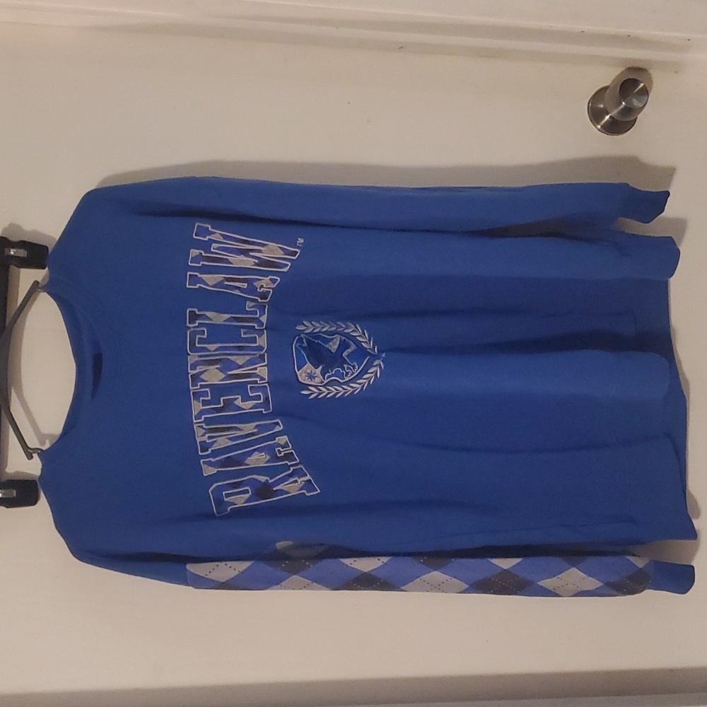 M Wizarding World of Harry Potter Ravenclaw Sweater with Accent Sleeve